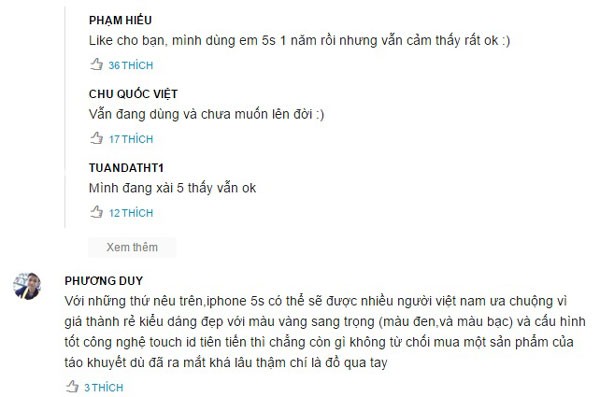 3 Khach Danh Gia Iphone 5s Didonghathanh Dep 99